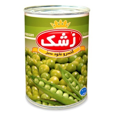 کنسرو نخود فرنگی زشک