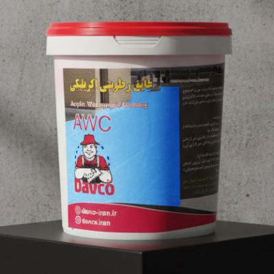 عایق رطوبتی اکریلیکی داوکو / عایق پشت‌بام آبی (10 کیلوگرم)