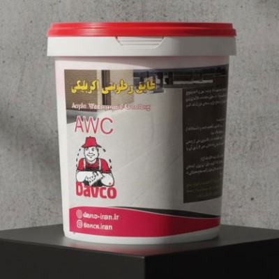 عایق رطوبتی اکریلیکی داوکو / عایق پشت‌بام سفید (10 کیلوگرم)
