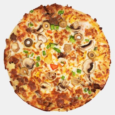 پیتزا قارچ و گوشت